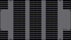 HDTV分辨率測試圖卡(100 - 600c/ph)